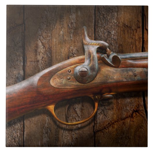 Carreau Arme à feu - mousquet - arsenal de Londres (Devant)