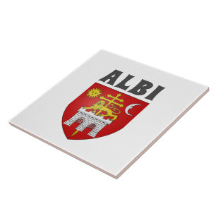 Carreau Armoiries d'Albi, France