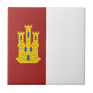 Carreau Armoiries de Castilla La Mancha - Espagne