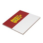 Carreau Armoiries de Castilla La Mancha - Espagne (Côté)