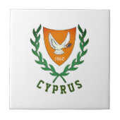Carreau Armoiries de CHYPRE (Devant)