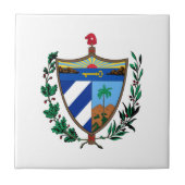 Carreau Armoiries de Cuba (Devant)