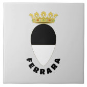 Carreau Armoiries de Ferrare, ITALIE (Devant)