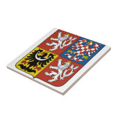 Carreau Armoiries De La République Tchèque (Côté)