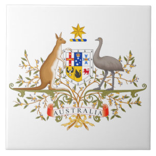 Carreau Armoiries de l'Australie
