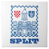 Carreau Armoiries de Split, Croatie (Devant)