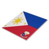 Carreau Armoiries des Philippines (Côté)