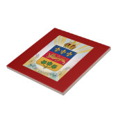 Carreau Armoiries du Québec (Côté)