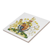 Carreau Armoiries du Royaume-Uni (Côté)