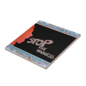 Carreau Arrêtez la folie (Côté)