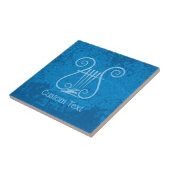 Carreau Arrière - plan Blue Lyre (Côté)