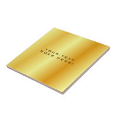 Carreau Arrière - plan couleur or spécial unique clair (Côté)