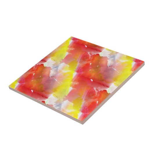 Carreau Arrière - plan d'aquarelle de texture de (Côté)