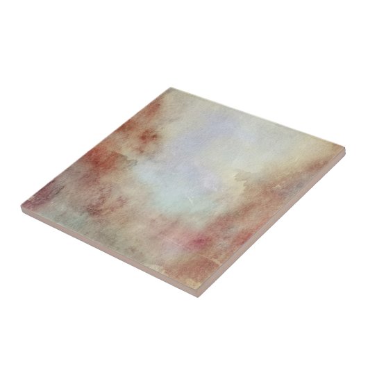 Carreau Arrière - plan d'automne d'aquarelle (Côté)