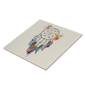 Carreau Arrière - plan de capture de rêves (Côté)