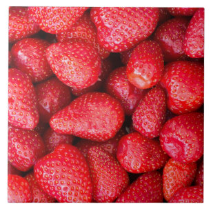 Carreau Arrière - plan de fraises