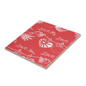 Carreau Arrière - plan de Saint Valentin (Côté)