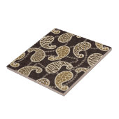 Carreau Arrière - plan de style de Paisley (Côté)