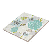 Carreau arrière - plan floral 5 (Côté)