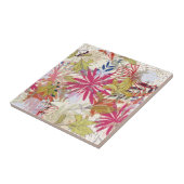 Carreau Arrière - plan floral 6 (Côté)