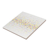 Carreau Arrière - plan multicolore de point (Côté)