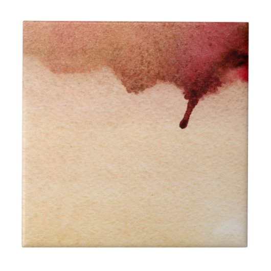 Carreau Arrière - plan peint à la main 3 d'aquarelle (Devant)