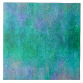 Carreau Arrière - plan pourpre vert-bleu d'aquarelle (Devant)