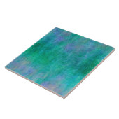 Carreau Arrière - plan pourpre vert-bleu d'aquarelle (Côté)