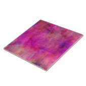 Carreau Arrière - plan rouge-rose chaud d'aquarelle (Côté)