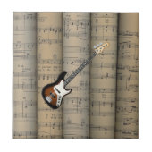 Carreau Arrière - plan roulé par ~ de musique de feuille (Devant)