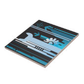 Carreau Arrière - plan tramé technique 3 (Côté)