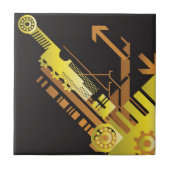 Carreau Arrière - plan tramé technique 5 (Devant)