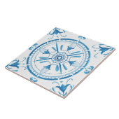 Carreau Arrondi, orné, Carrelage espagnol, méditerranéen (Côté)