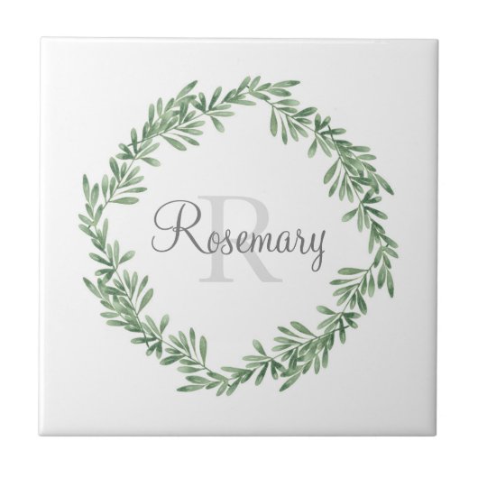 Carreau Arrosage Rosemary Wreath (Devant)