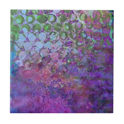 Carreau Art Abstrait (Devant)