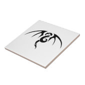 Carreau Art abstrait de dragon (Côté)