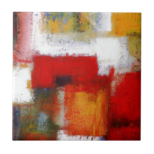 Carreau Art Abstrait moderne (Devant)