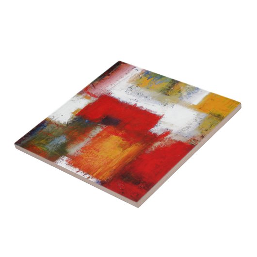 Carreau Art Abstrait moderne (Côté)