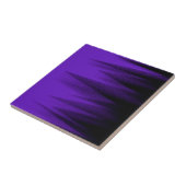 Carreau Art Abstrait Pastel Lavender violet noir (Côté)