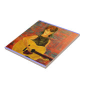 Carreau art acoustique de fille (Côté)