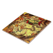 Carreau Art antique de cru de mythologie d'astrologie (Côté)