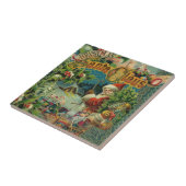 Carreau Art antique du Père Noël (Côté)