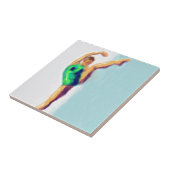 Carreau Art augmenté par jambe de danseur (Côté)