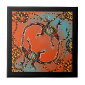 CARREAU ART AUSTRALIEN (Devant)