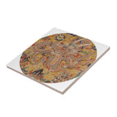 Carreau Art chinois asiatique impérial de dragon de Ming (Côté)