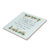 Carreau Art chrétien frais - 3h17 de Zephaniah (Côté)