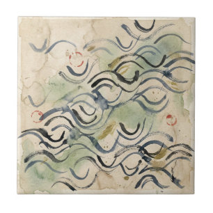 Carreau Art d'ancienne calligraphie japonaise (6)