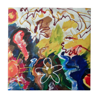 Carreau Art de Bohème Artsy et abstrait