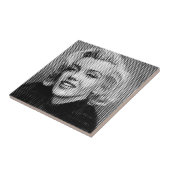 Carreau Art de bruit Marilyn (Côté)