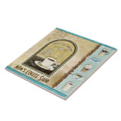 Carreau Art de cuisine de Java Latte de café-restaurant de (Côté)